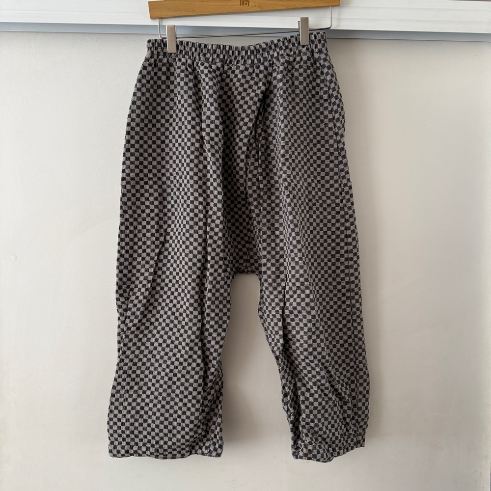 Reifhaus Checkerboard Pants in Black and Gray